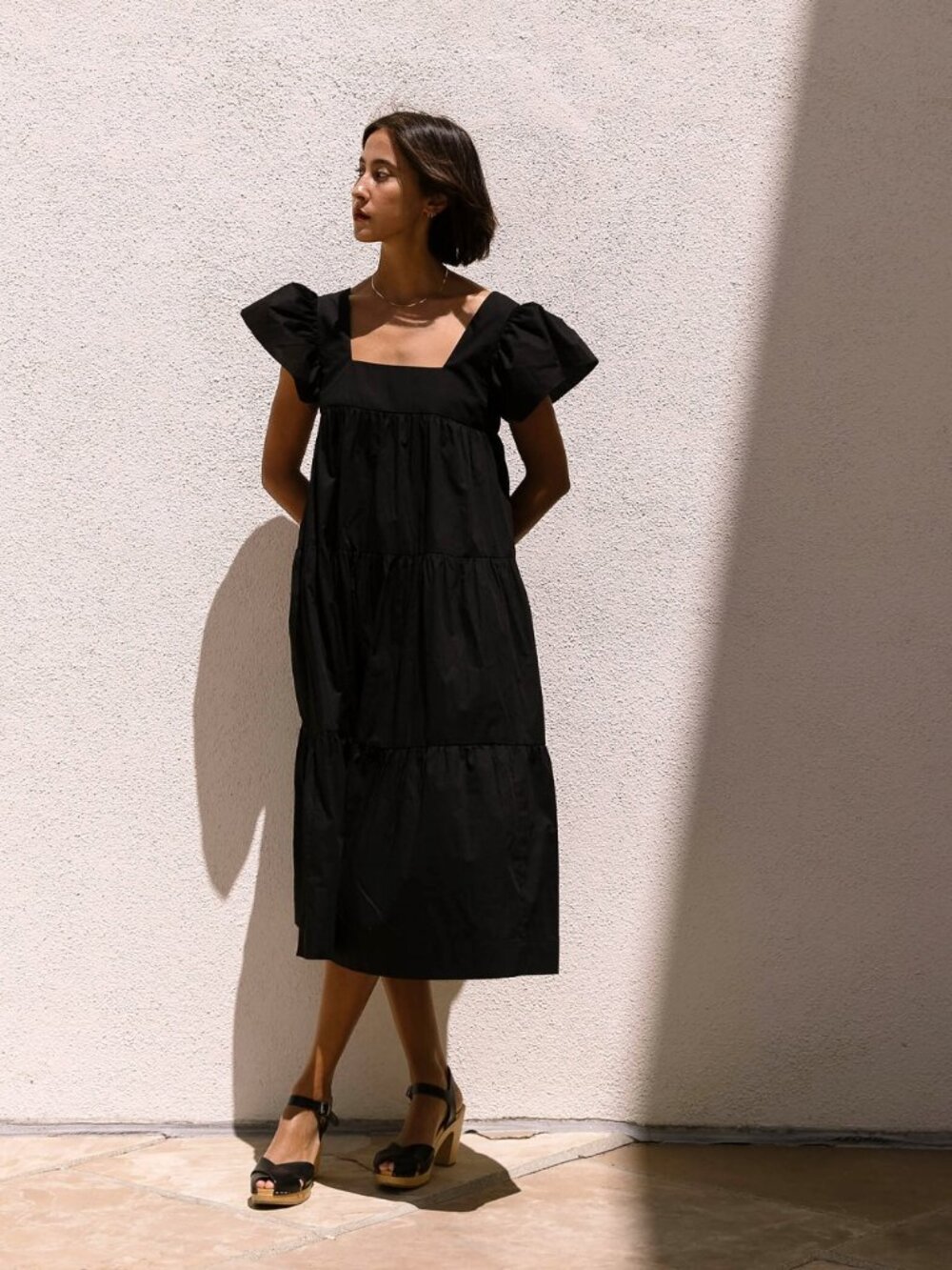 Hoses Atelier black Venus dress